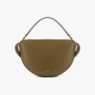 Wandler Yara Leather Bag in Green